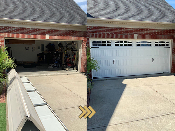 before after installation